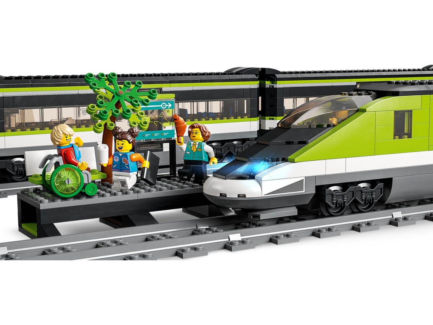 Конструктор LEGO City Trains Пасажирський потяг-експрес (60337) — фото 12