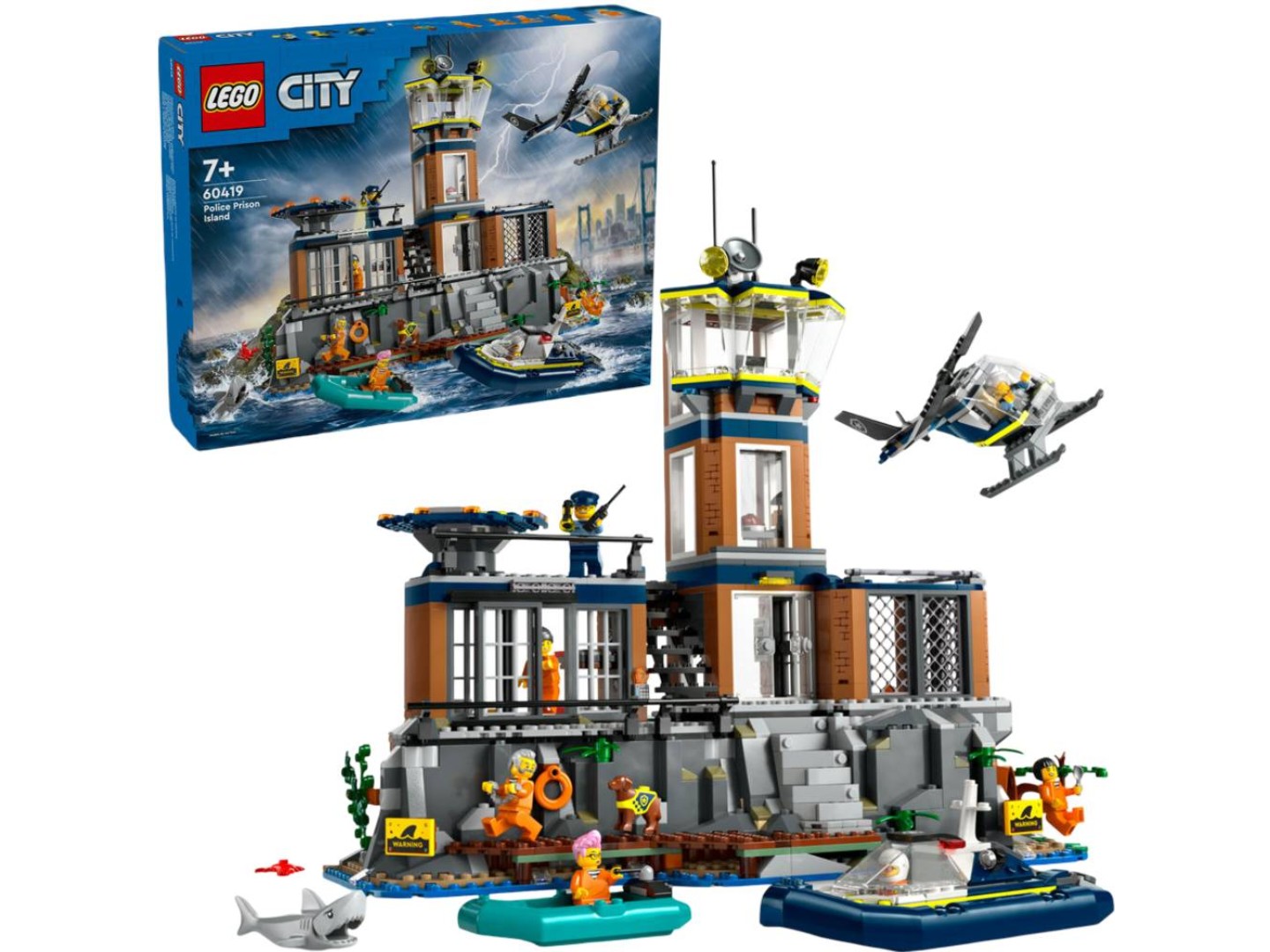 Конструктор LEGO City Поліцейський острів-в'язниця (60419) — фото 1