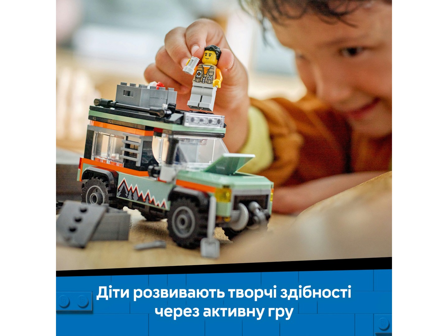 Конструктор LEGO City Позашляхова гірська вантажівка 4x4 (60447) — фото 7