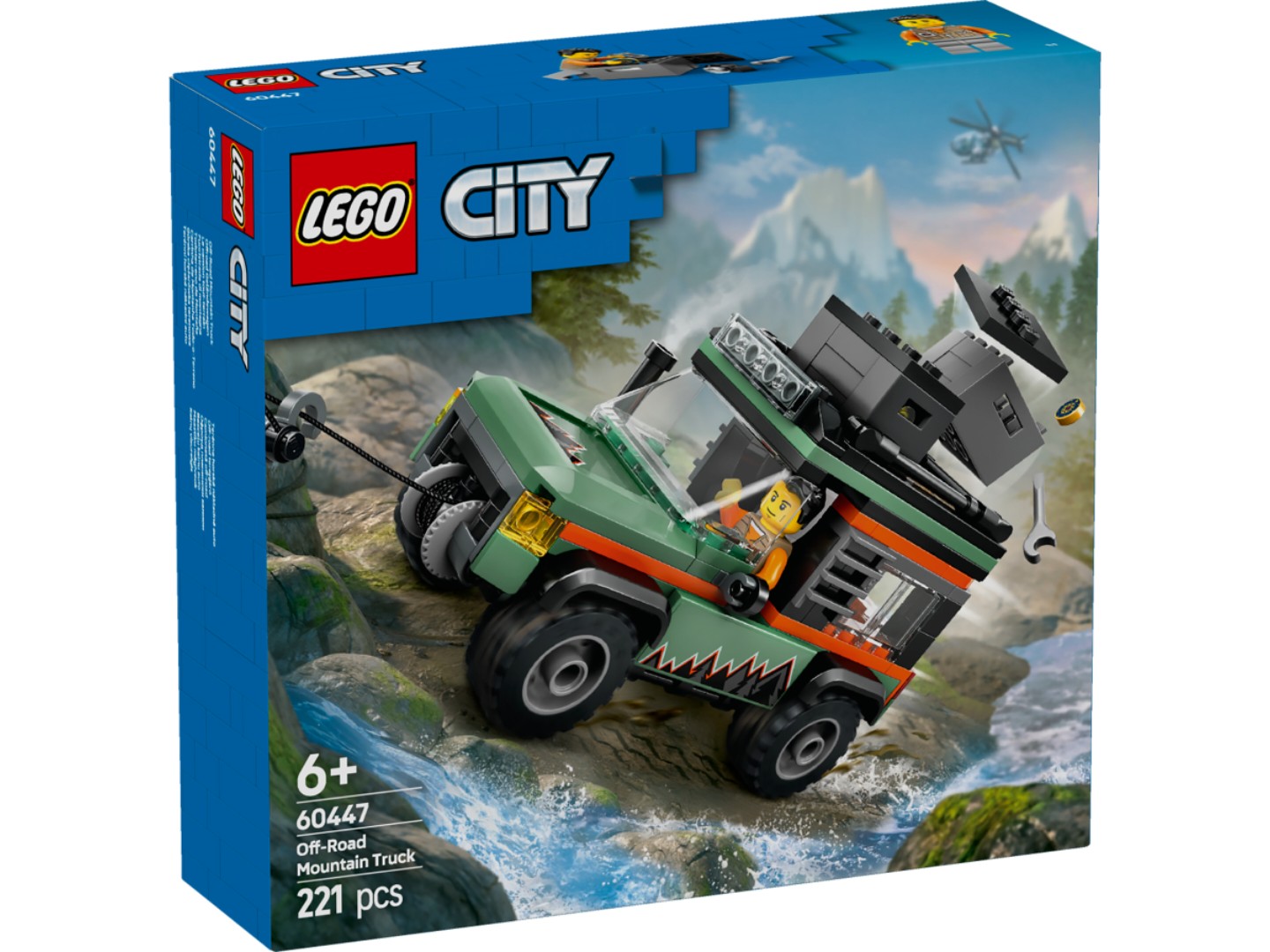 Конструктор LEGO City Позашляхова гірська вантажівка 4x4 (60447) — фото 10