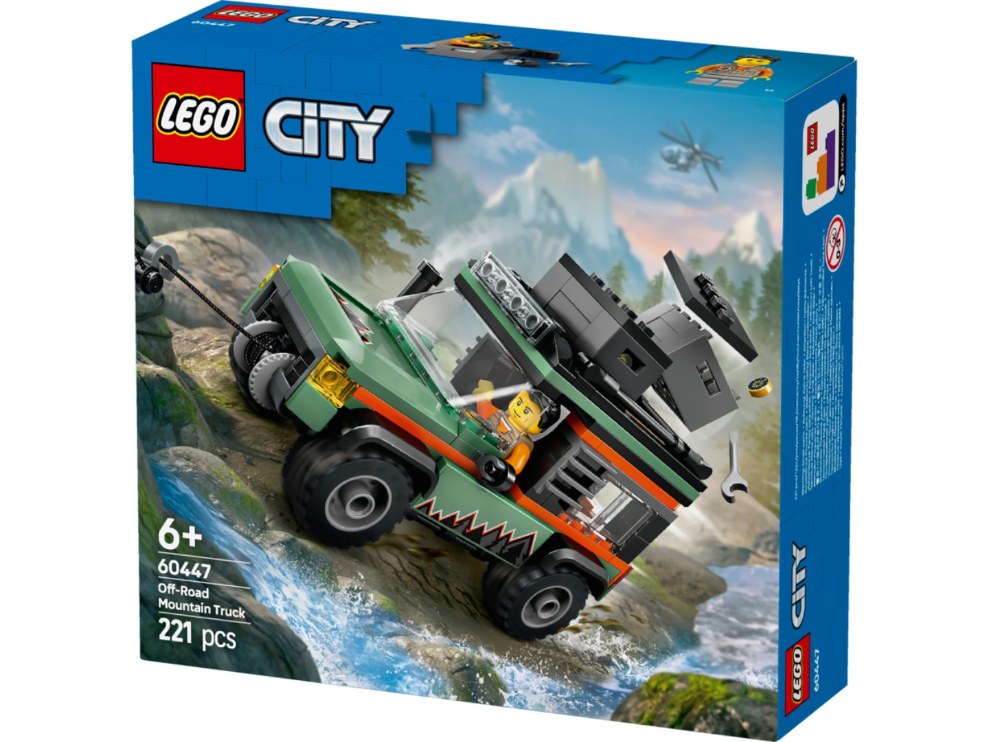 Конструктор LEGO City Позашляхова гірська вантажівка 4x4 (60447) — фото 12