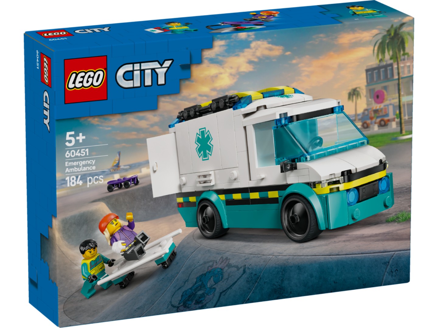 Конструктор LEGO City Швидка допомога (60451) — фото 10