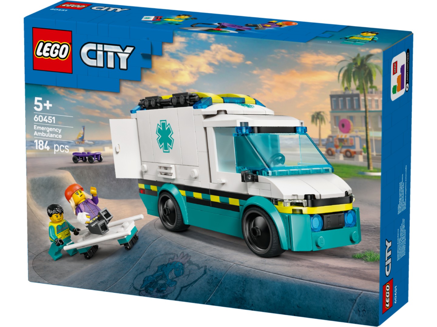 Конструктор LEGO City Швидка допомога (60451) — фото 12