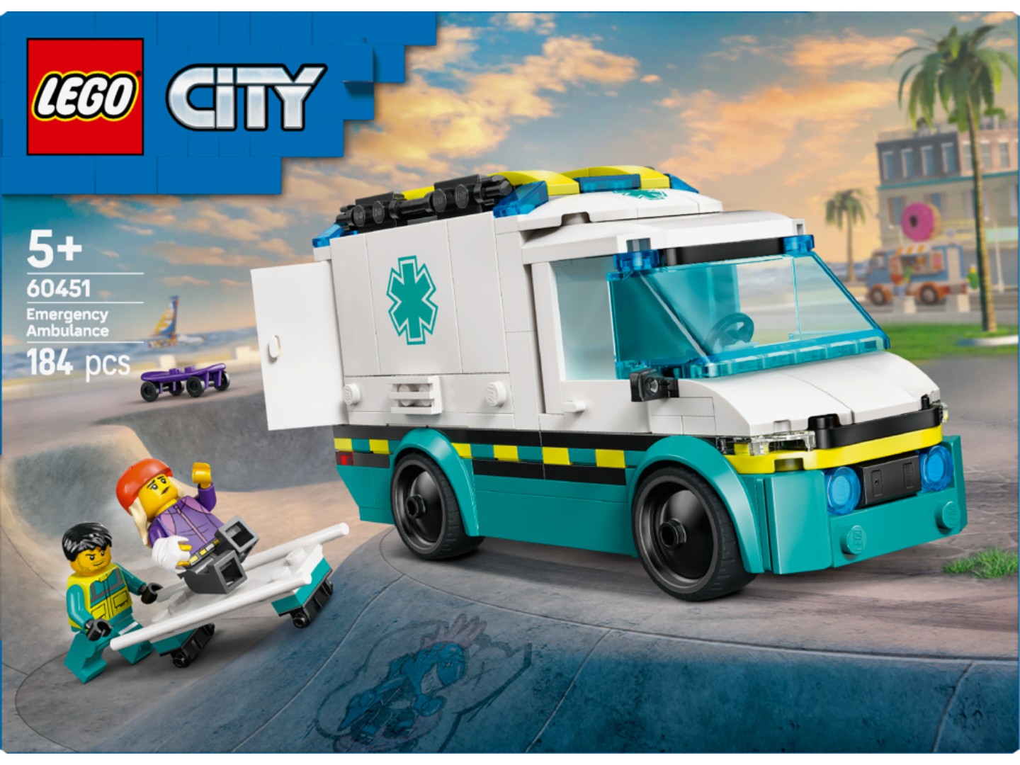 Конструктор LEGO City Швидка допомога (60451) — фото 11