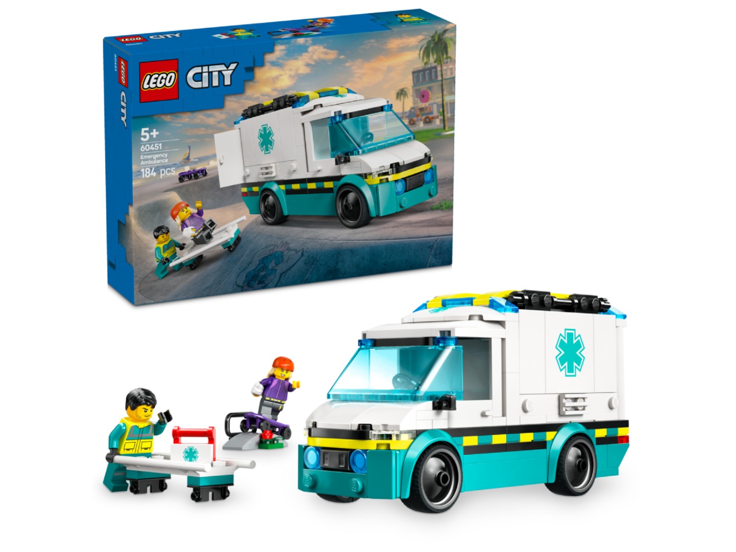 Конструктор LEGO City Швидка допомога (60451) — фото 1