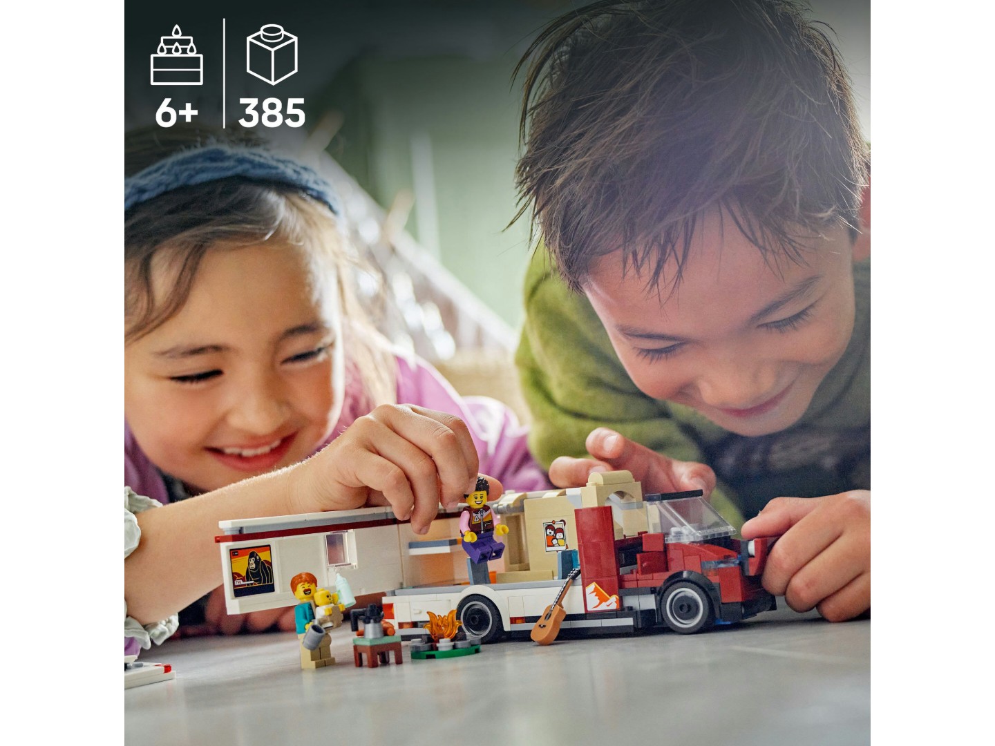 Конструктор LEGO City Пригодницький будинок на колесах для відпустки (60454) — фото 4