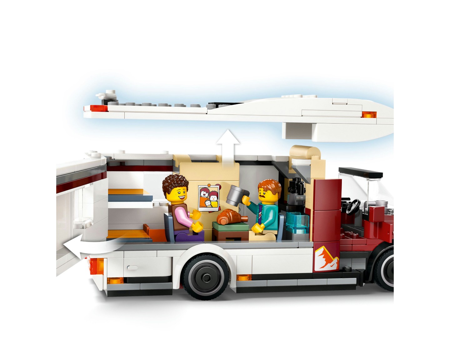 Конструктор LEGO City Пригодницький будинок на колесах для відпустки (60454) — фото 5