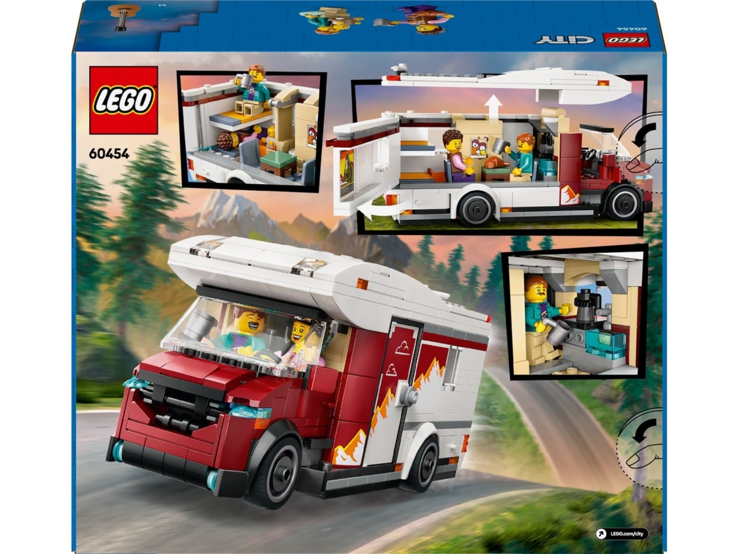 Конструктор LEGO City Пригодницький будинок на колесах для відпустки (60454) — фото 2