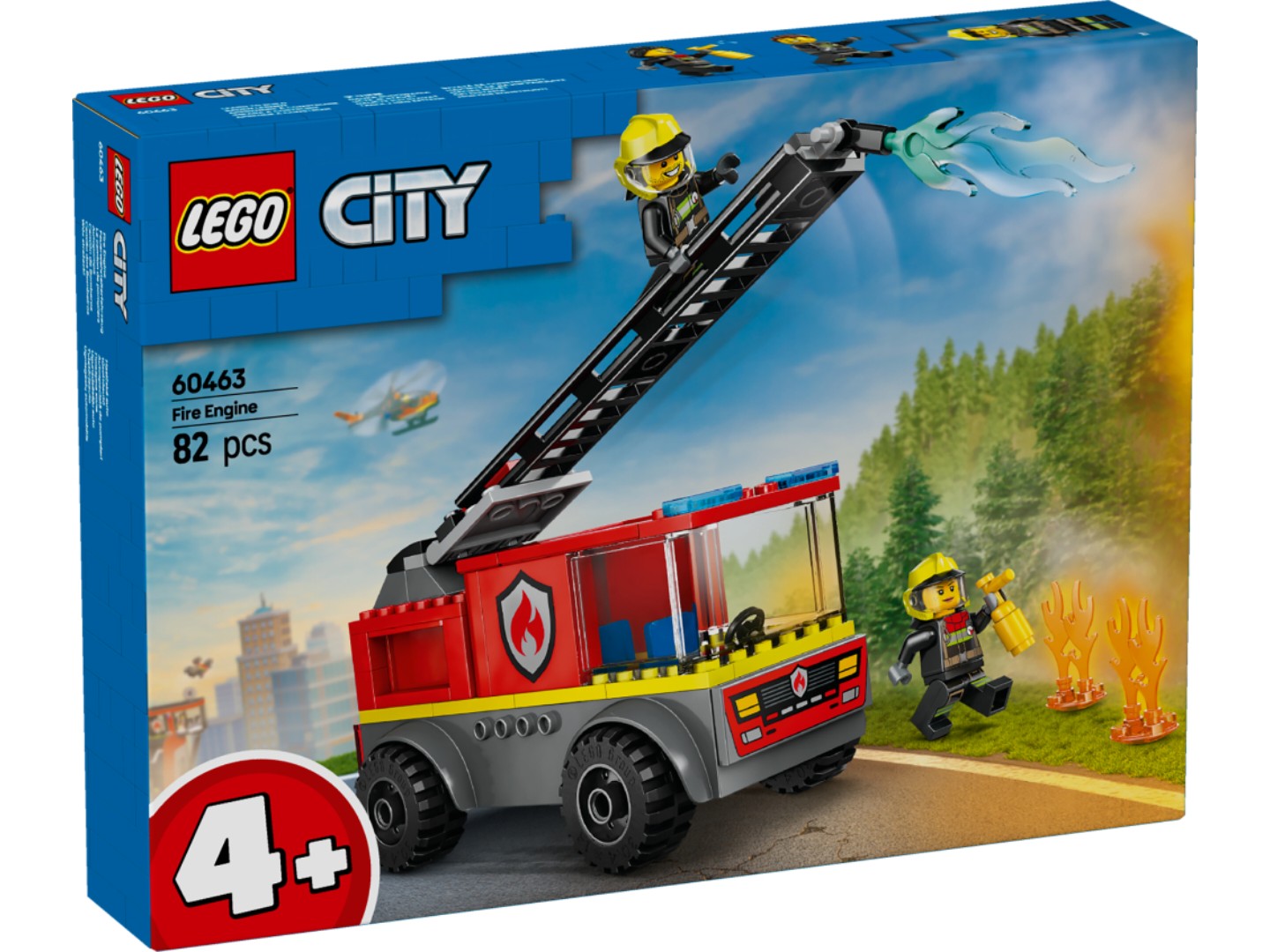 Конструктор LEGO City Пожежна машина з драбиною (60463) — фото 10
