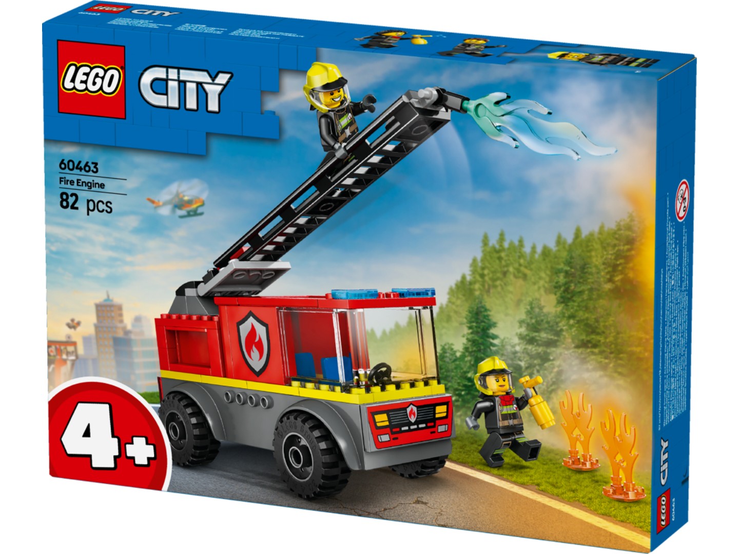 Конструктор LEGO City Пожежна машина з драбиною (60463) — фото 12