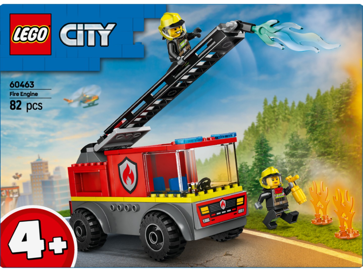 Конструктор LEGO City Пожежна машина з драбиною (60463) — фото 11