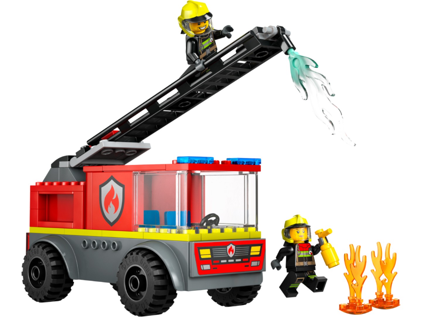 Конструктор LEGO City Пожежна машина з драбиною (60463) — фото 3