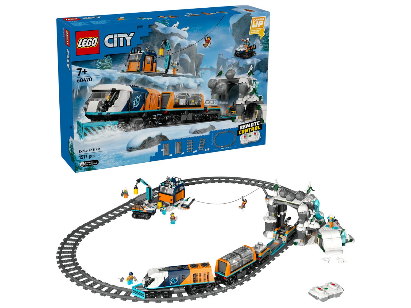 Конструктор LEGO City Арктичний дослідницький експрес (60470) — фото 1