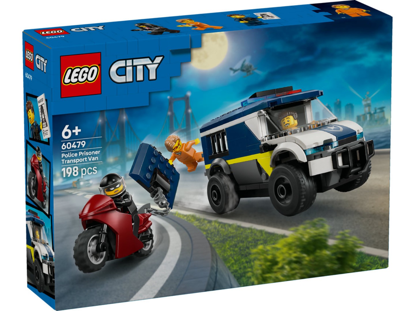 Конструктор LEGO City Поліцейський фургон для перевезення в'язнів (60479) — фото 14