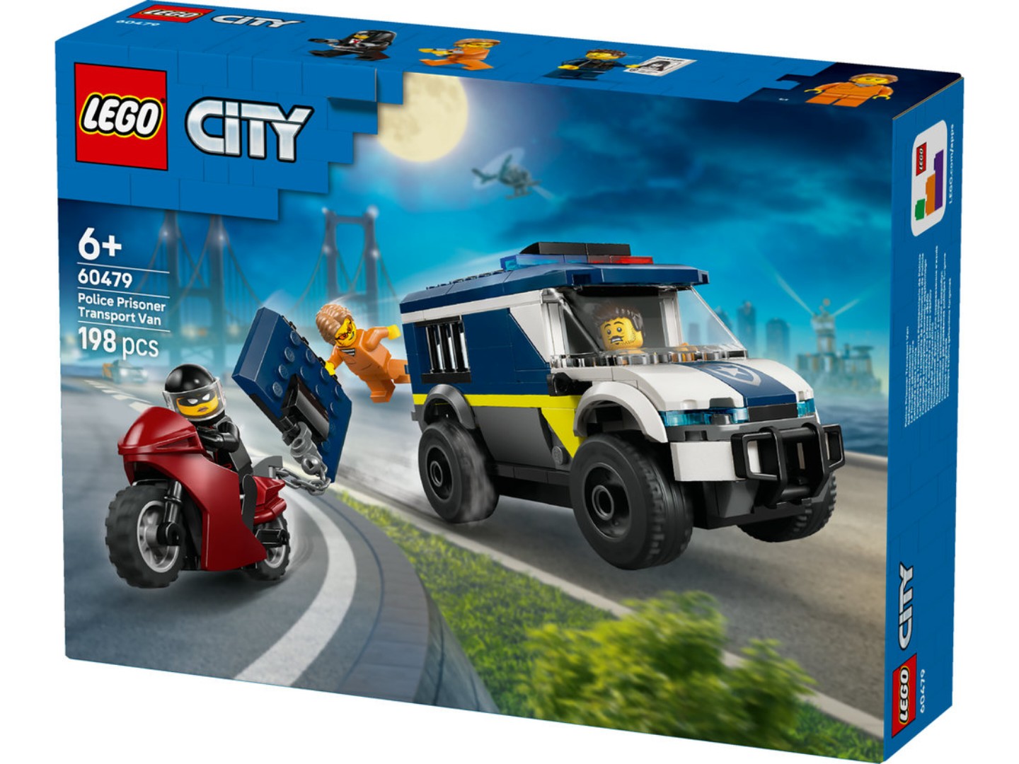 Конструктор LEGO City Поліцейський фургон для перевезення в'язнів (60479) — фото 16