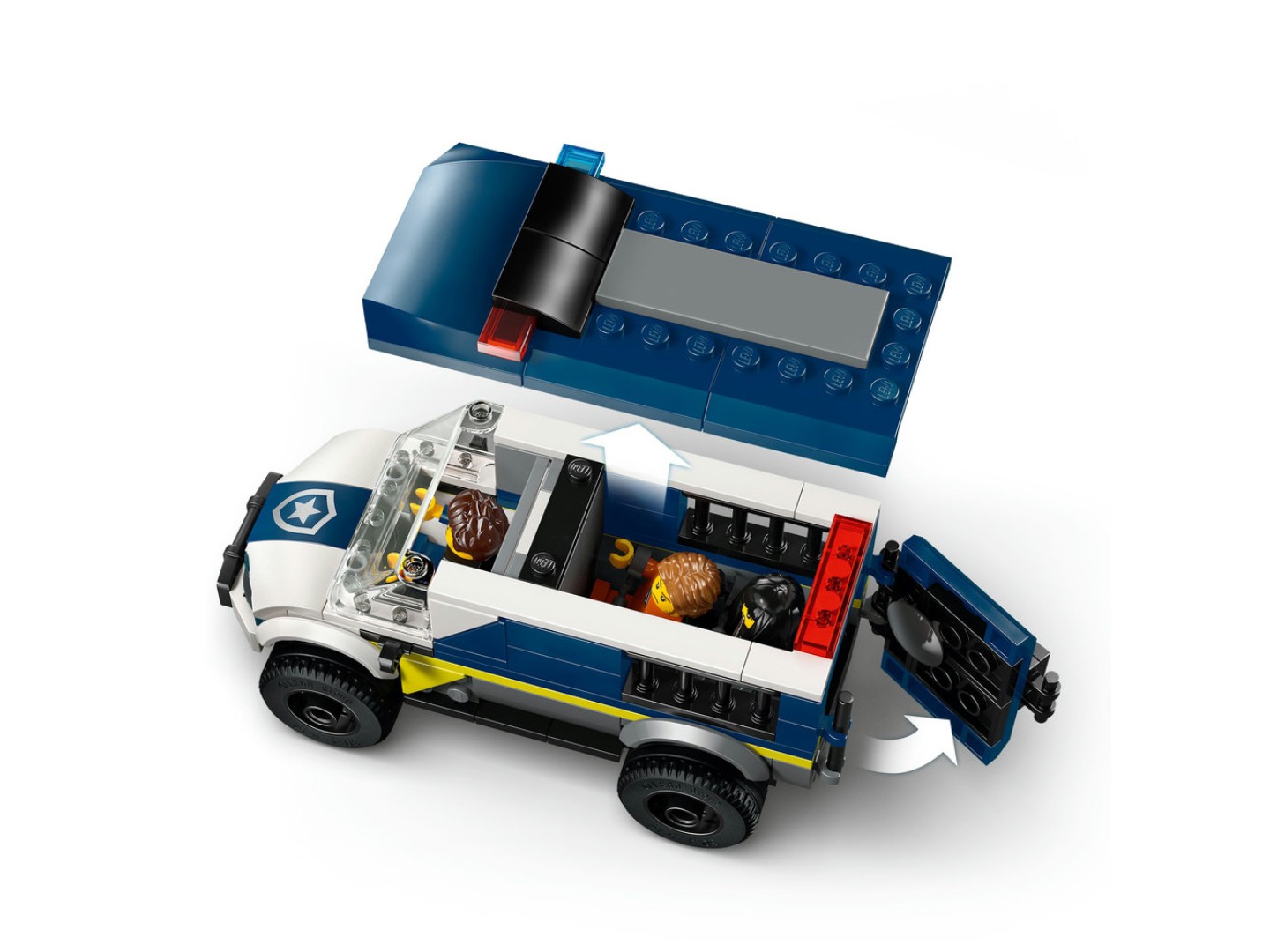 Конструктор LEGO City Поліцейський фургон для перевезення в'язнів (60479) — фото 5