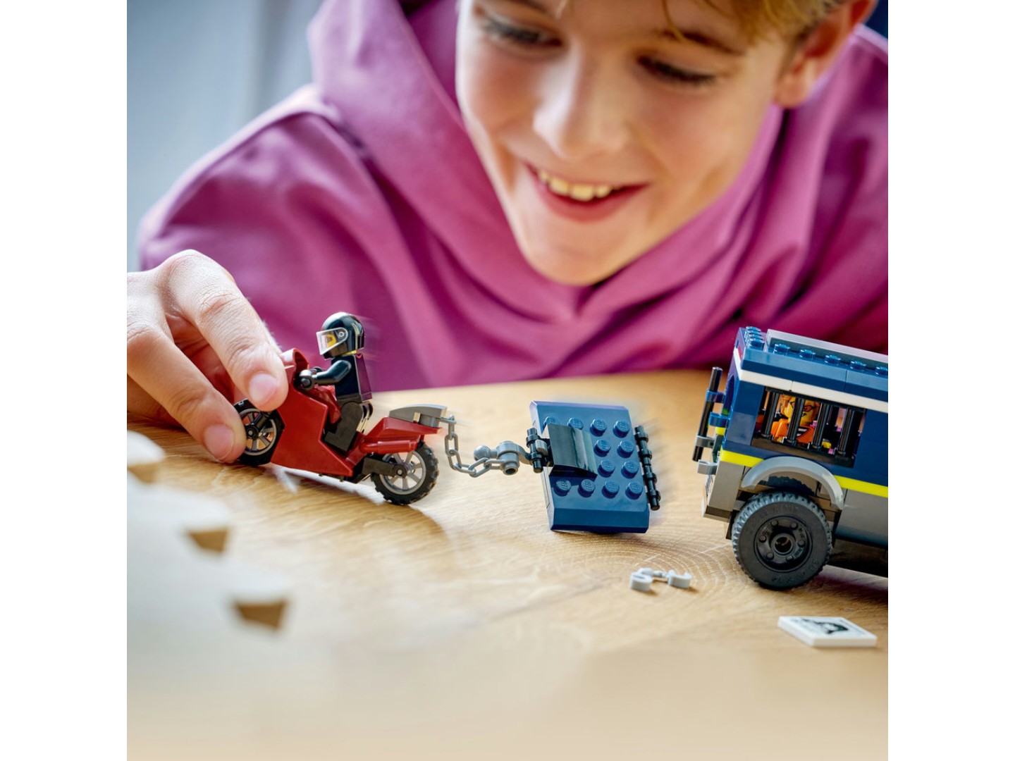 Конструктор LEGO City Поліцейський фургон для перевезення в'язнів (60479) — фото 6