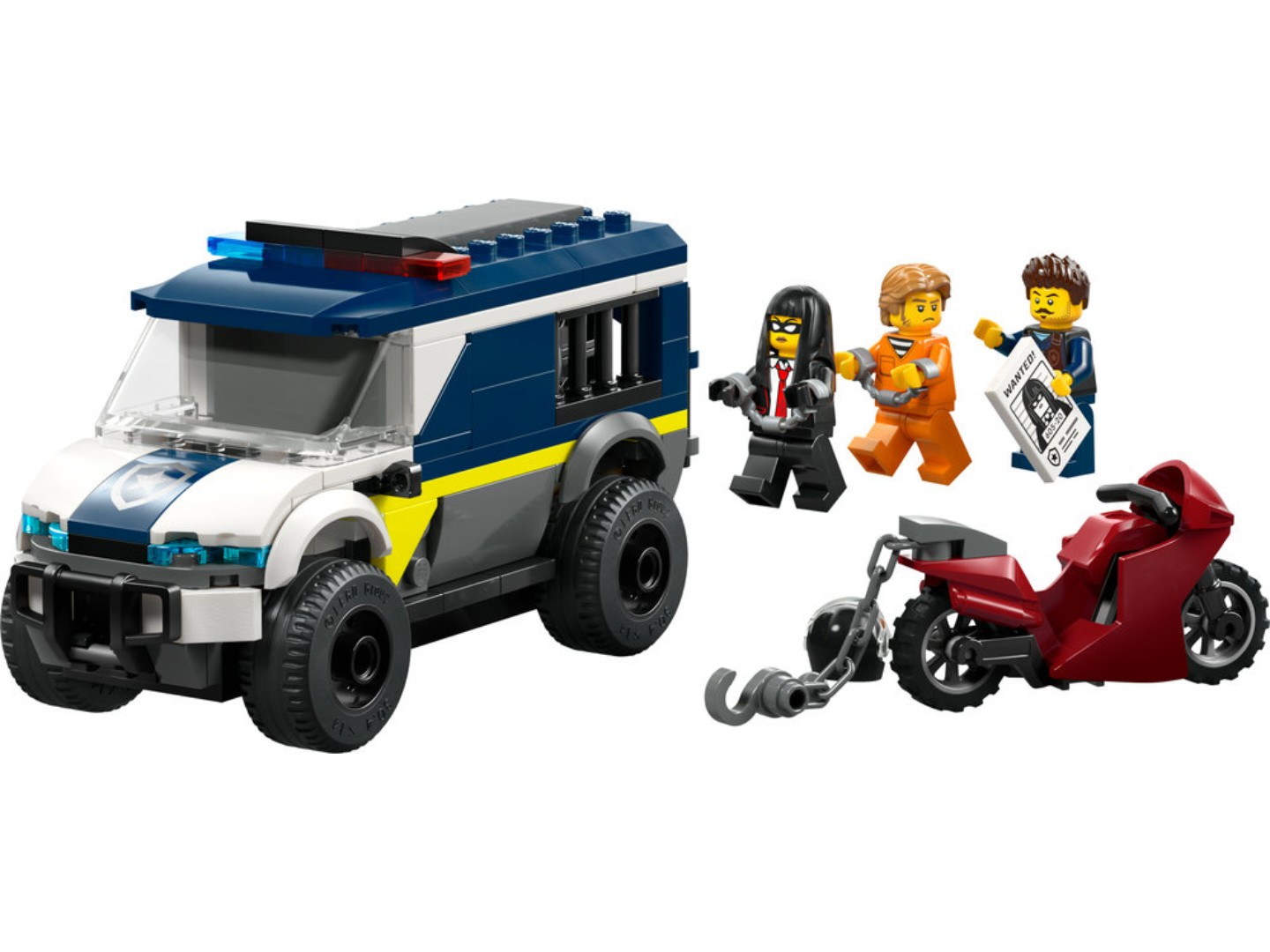 Конструктор LEGO City Поліцейський фургон для перевезення в'язнів (60479) — фото 3