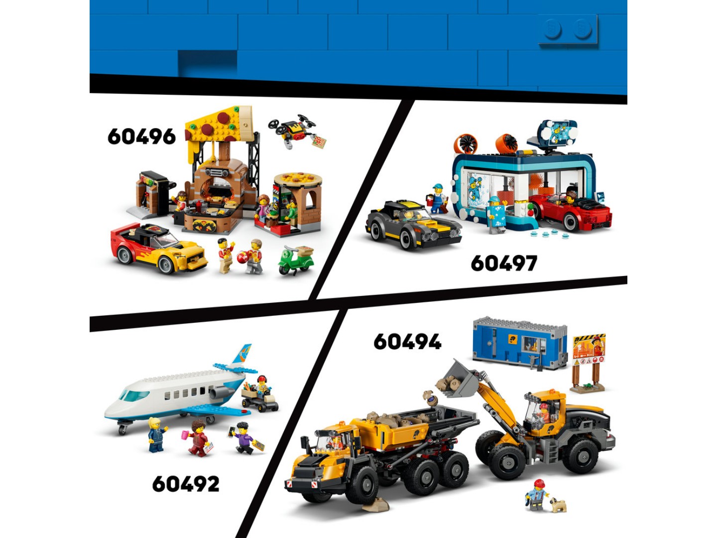 Конструктор LEGO City Жовтий екскаватор-навантажувач (60480) — фото 9
