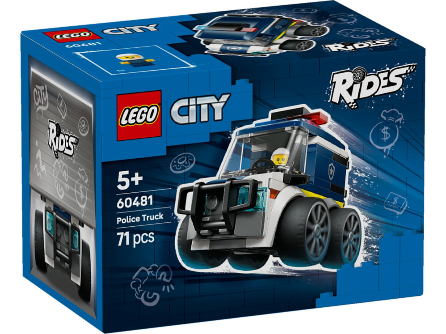Конструктор LEGO City Автівки — Поліцейська вантажівка (60481) — фото 9