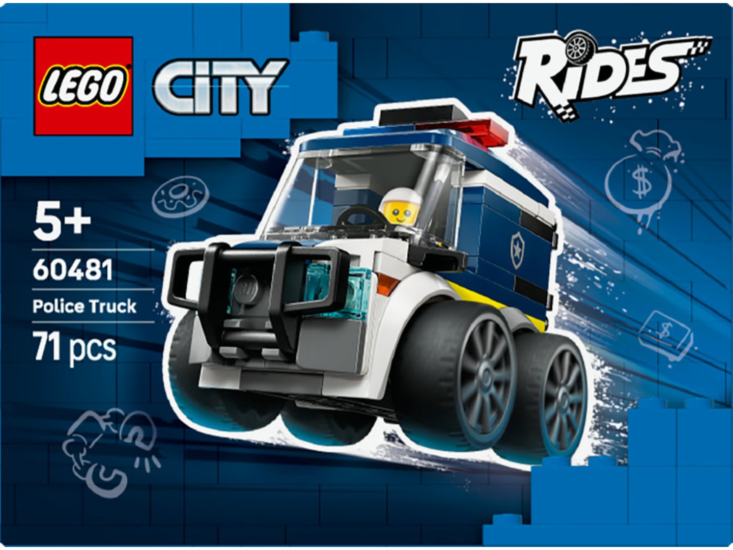 Конструктор LEGO City Автівки — Поліцейська вантажівка (60481) — фото 10