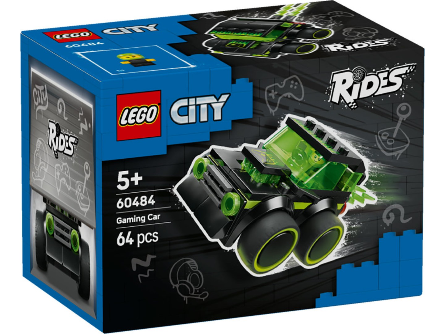 Конструктор LEGO City Автівки — Ігровий автомобіль для перегонів (60484) — фото 14