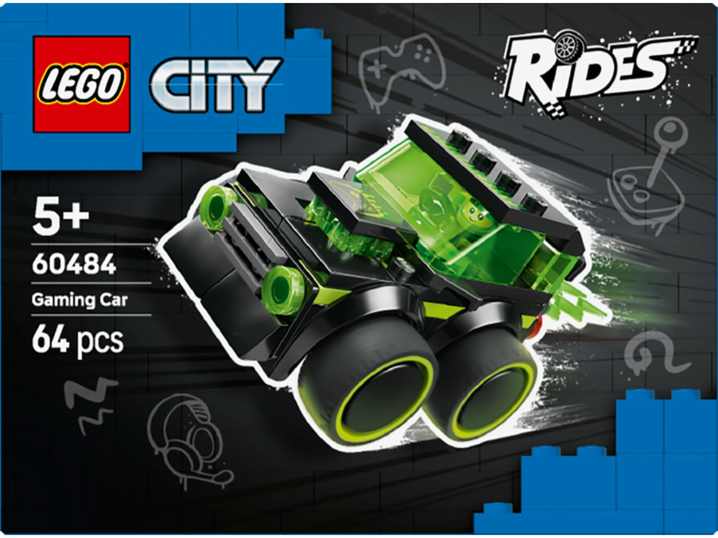 Конструктор LEGO City Автівки — Ігровий автомобіль для перегонів (60484) — фото 15