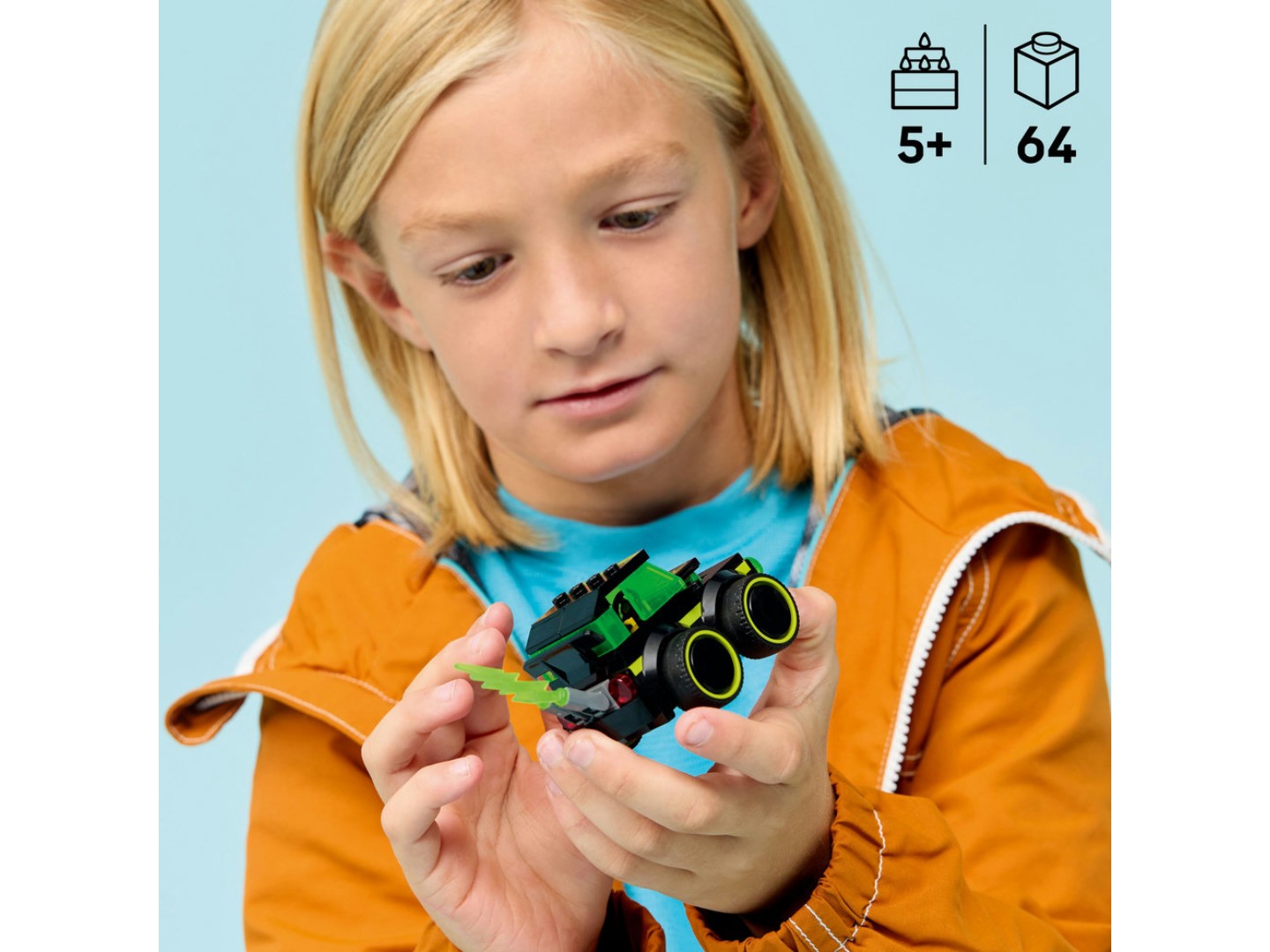 Конструктор LEGO City Автівки — Ігровий автомобіль для перегонів (60484) — фото 4