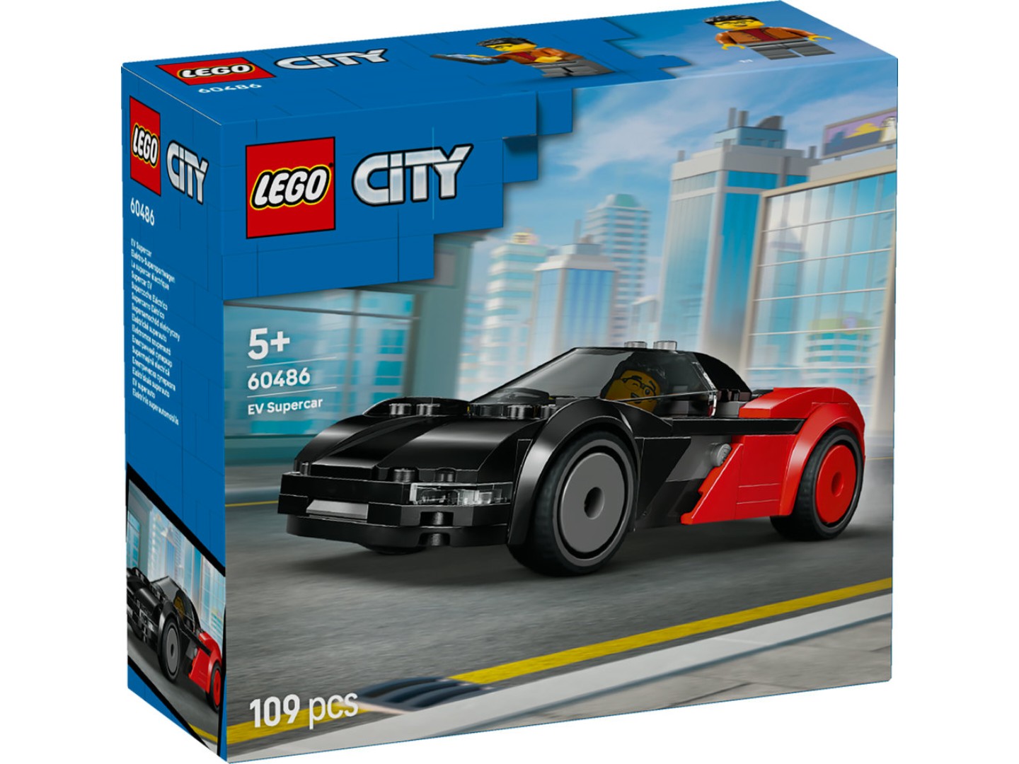 Конструктор LEGO City Електричний суперкар (60486) — фото 12