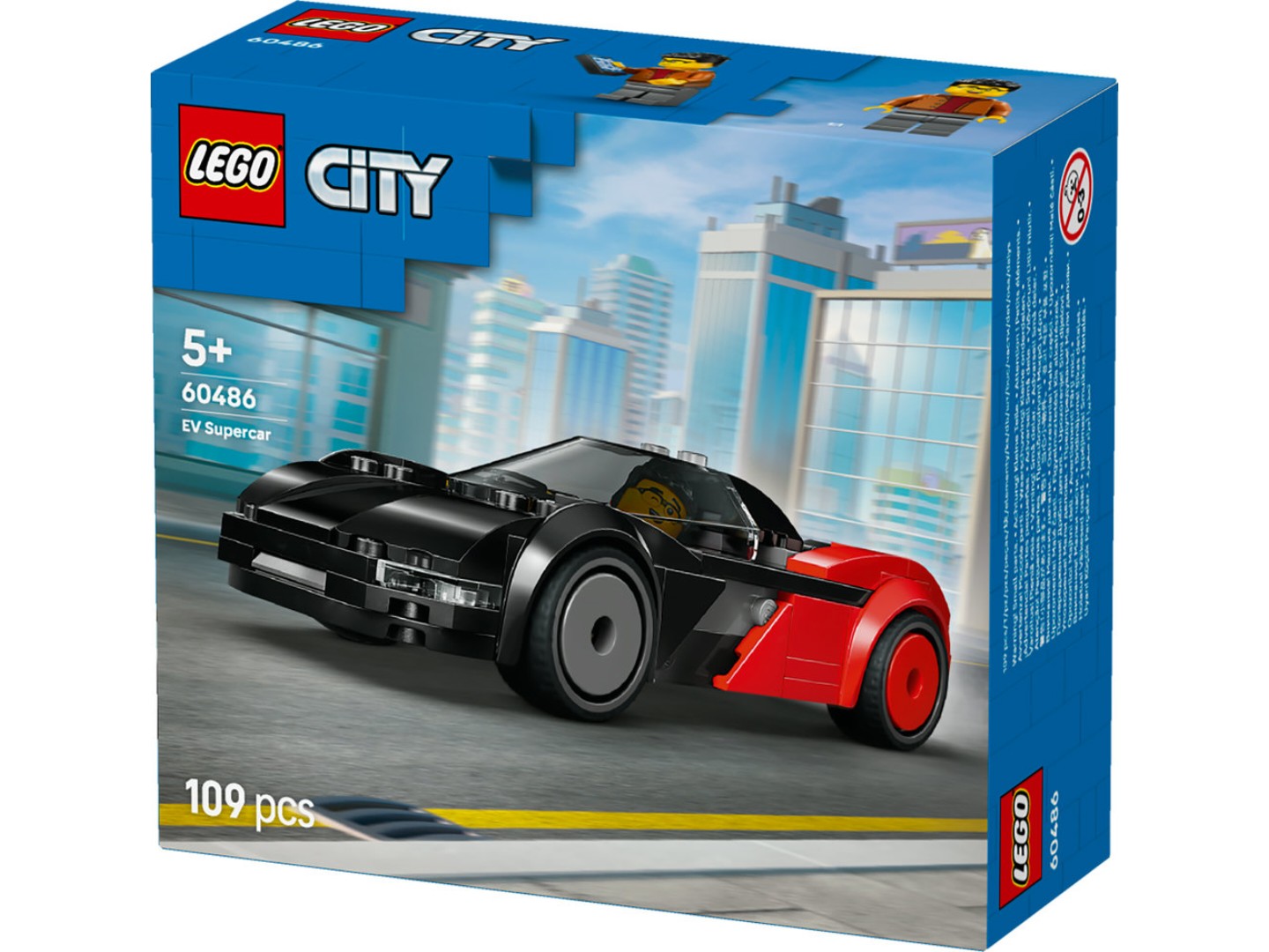 Конструктор LEGO City Електричний суперкар (60486) — фото 14
