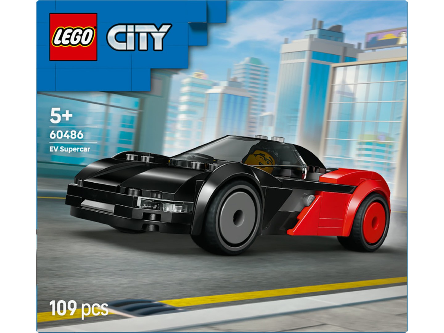 Конструктор LEGO City Електричний суперкар (60486) — фото 13