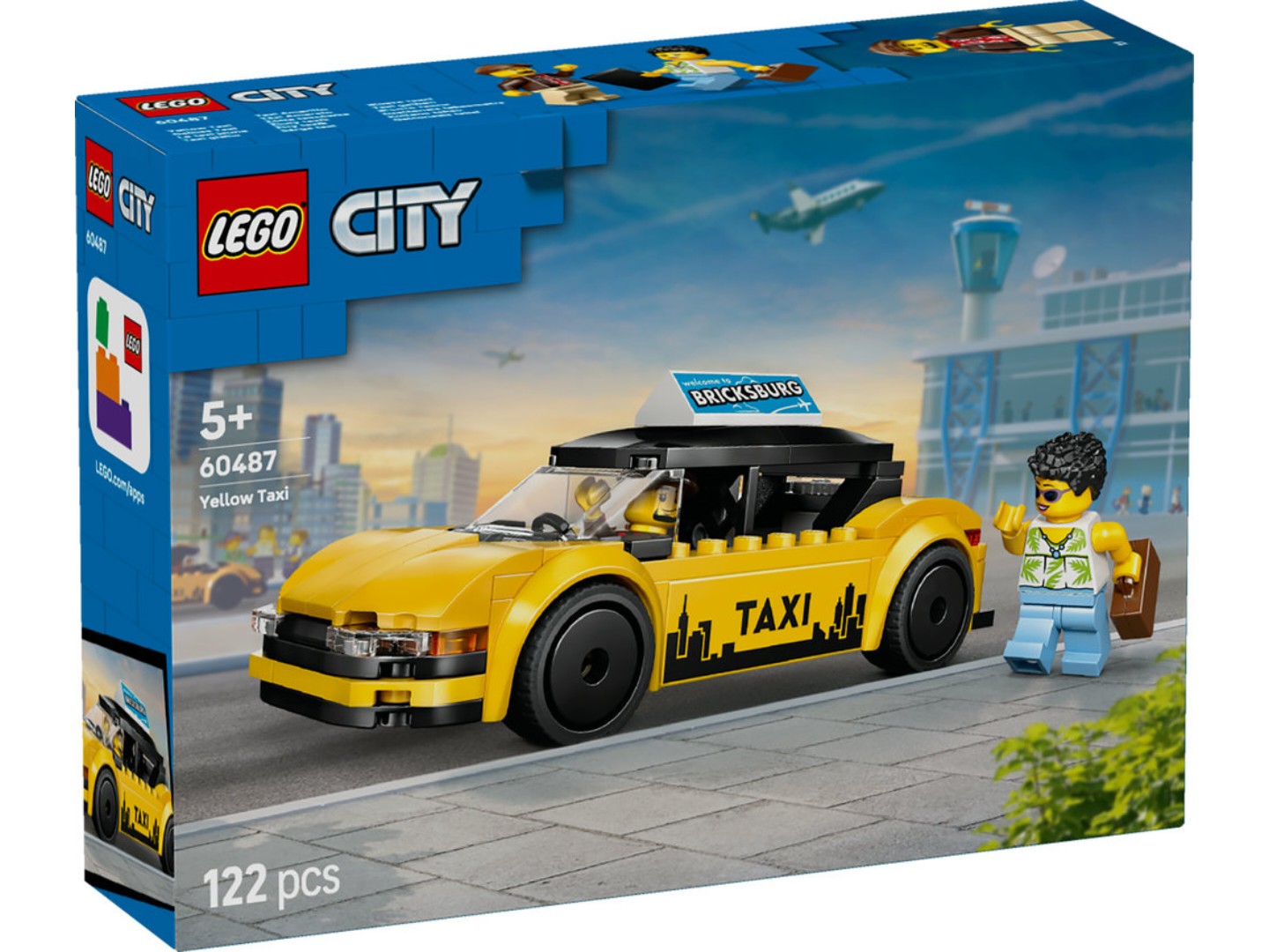 Конструктор LEGO City Жовте таксі (60487) — фото 13