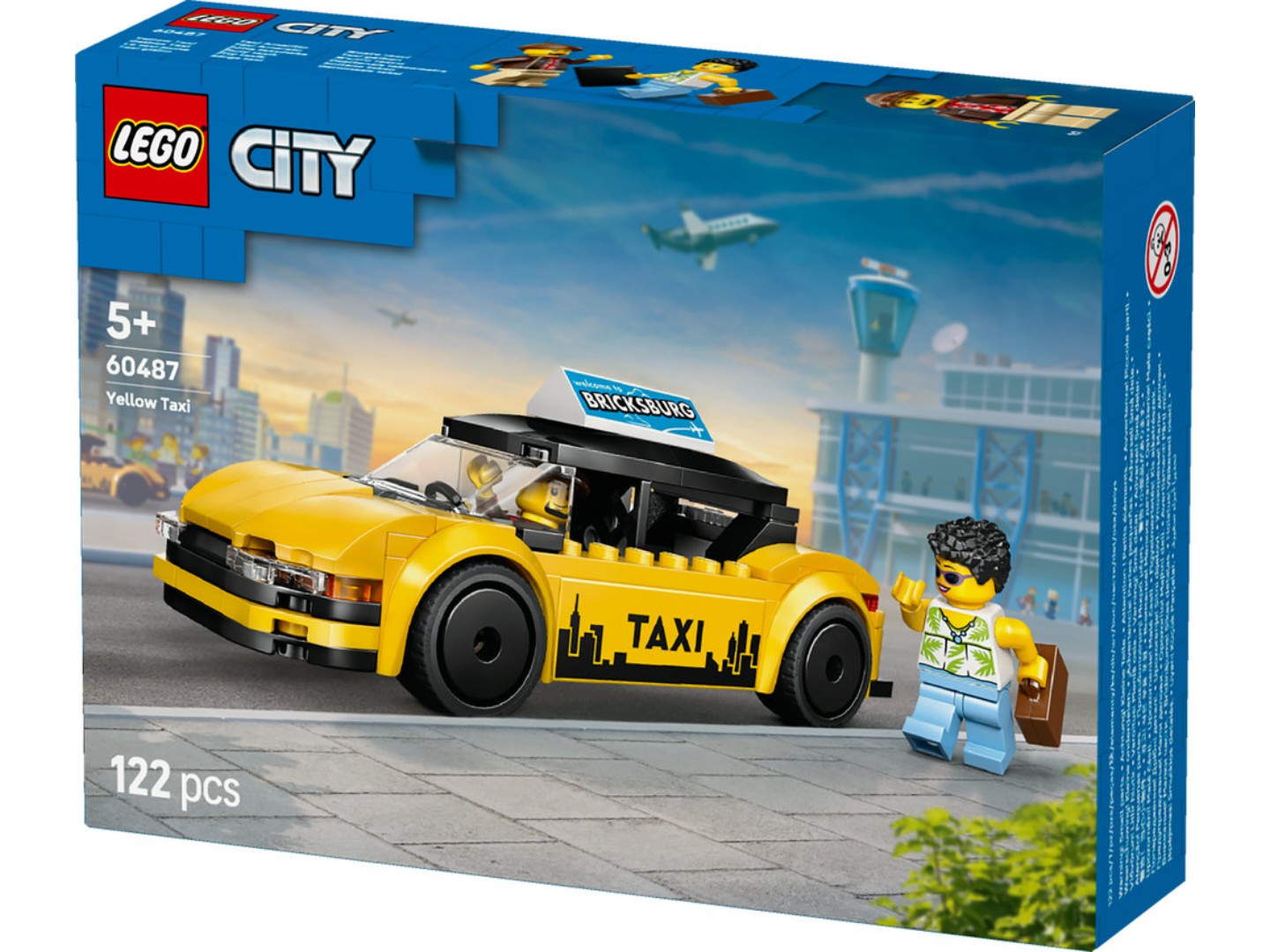 Конструктор LEGO City Жовте таксі (60487) — фото 15