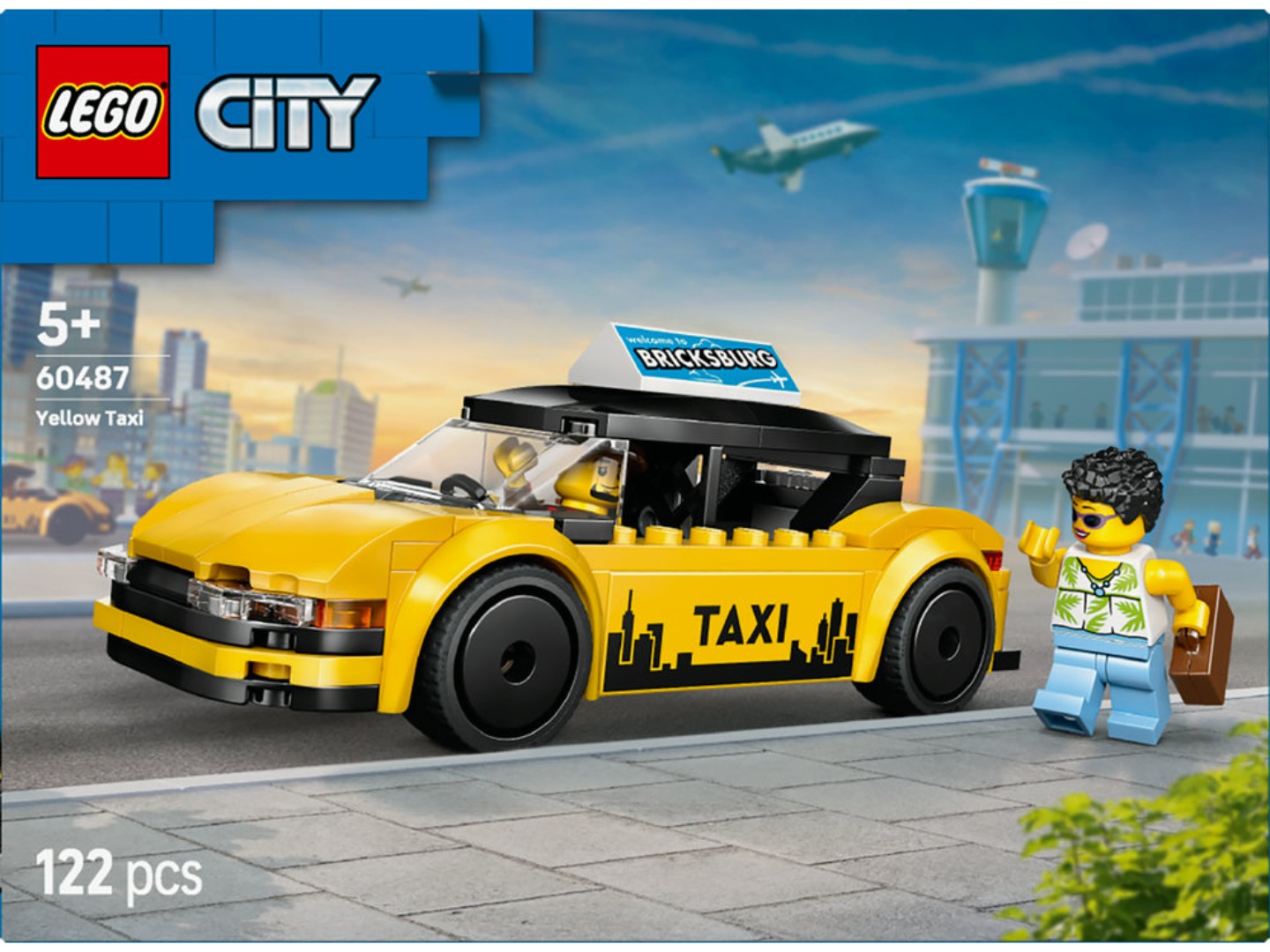 Конструктор LEGO City Жовте таксі (60487) — фото 14