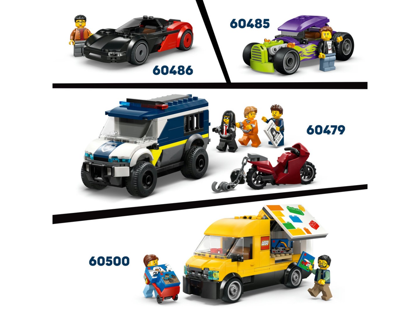 Конструктор LEGO City Вантажівка з картоплею фрі (60488) — фото 11