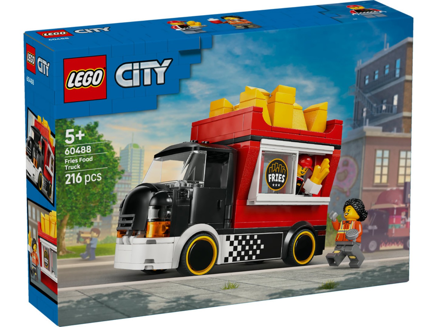 Конструктор LEGO City Вантажівка з картоплею фрі (60488) — фото 13