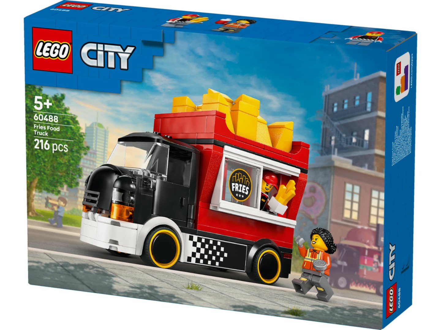 Конструктор LEGO City Вантажівка з картоплею фрі (60488) — фото 15