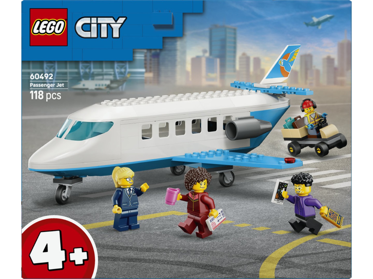 Конструктор LEGO City Пасажирський літак (60492) — фото 14