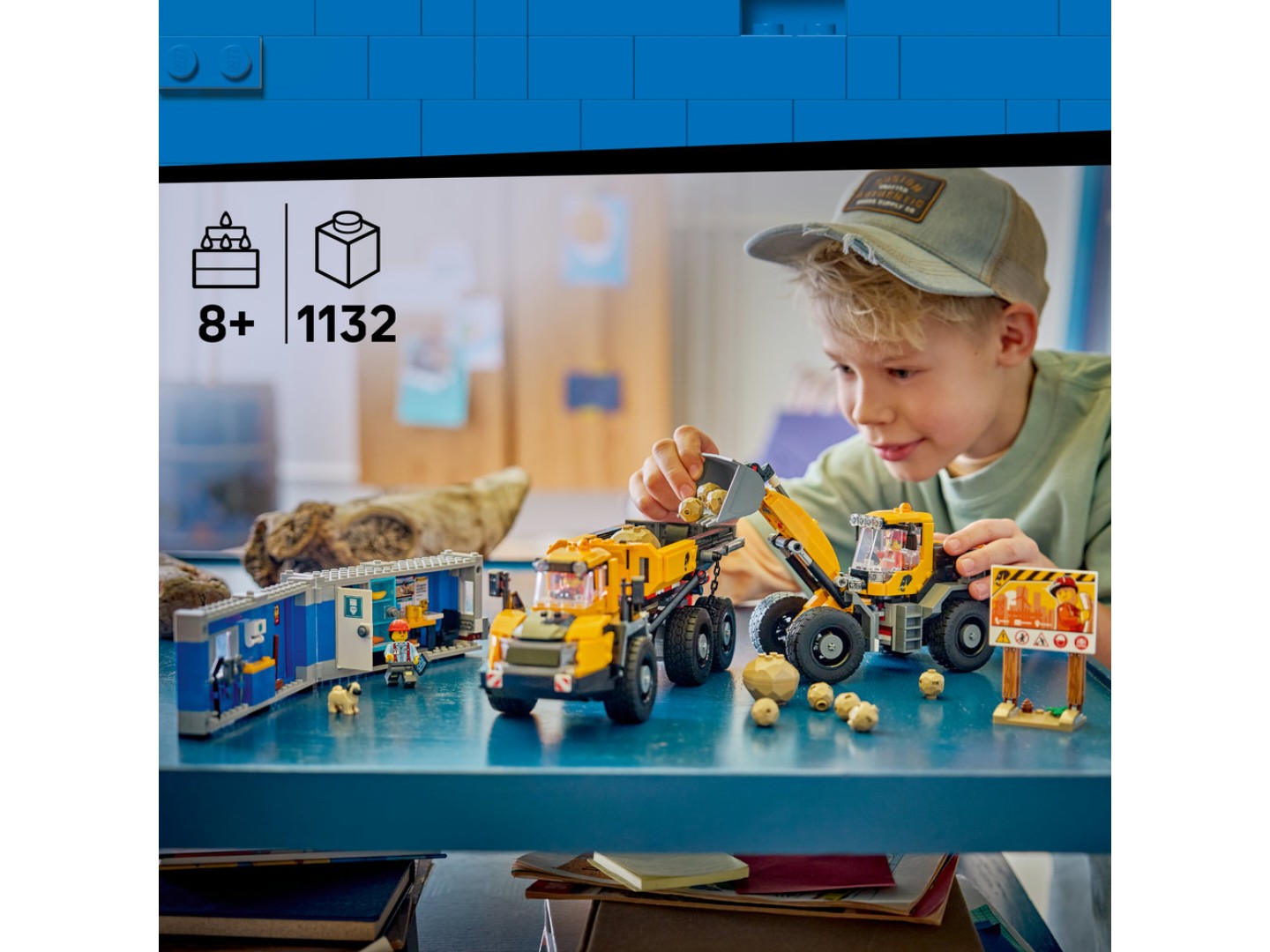 Конструктор LEGO City Самоскид і фронтальний ковшовий навантажувач (60494) — фото 4
