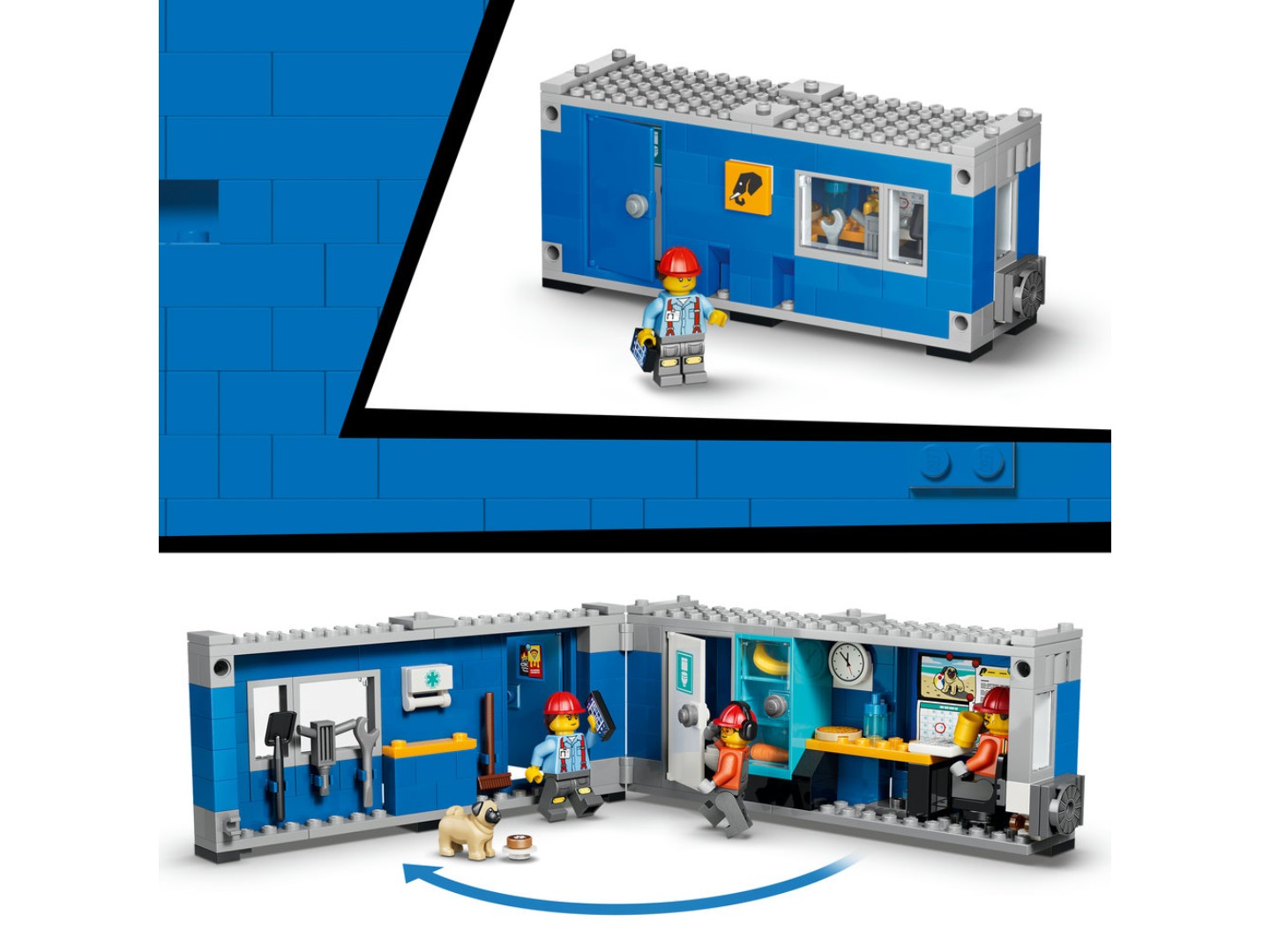 Конструктор LEGO City Самоскид і фронтальний ковшовий навантажувач (60494) — фото 8