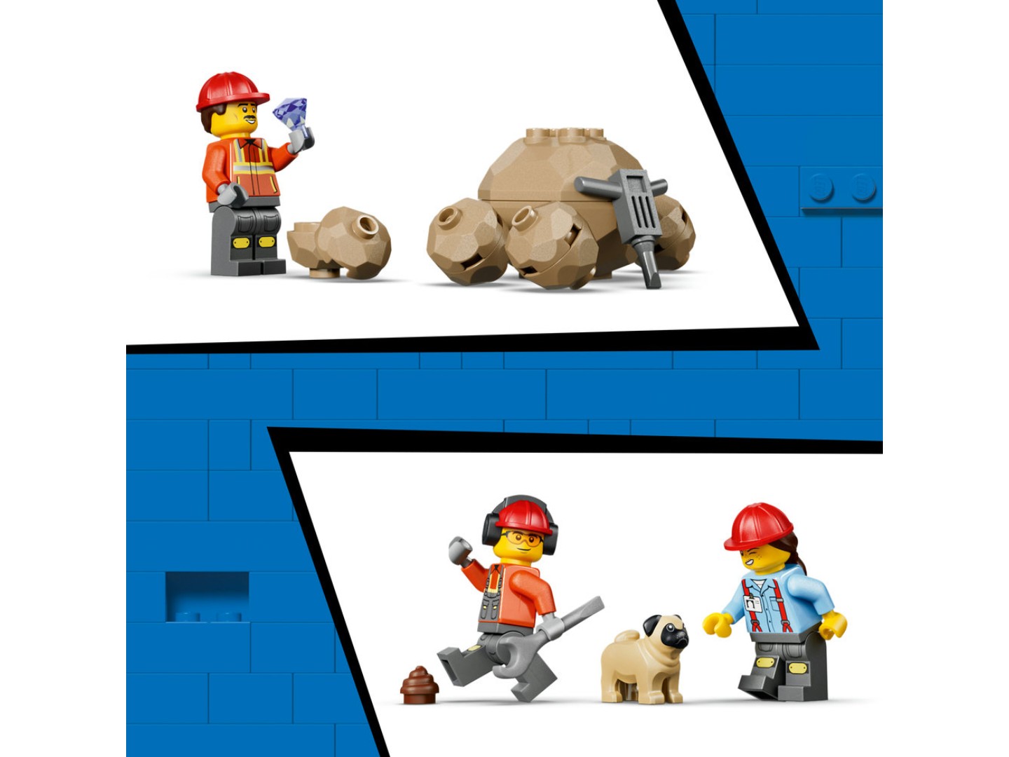Конструктор LEGO City Самоскид і фронтальний ковшовий навантажувач (60494) — фото 6
