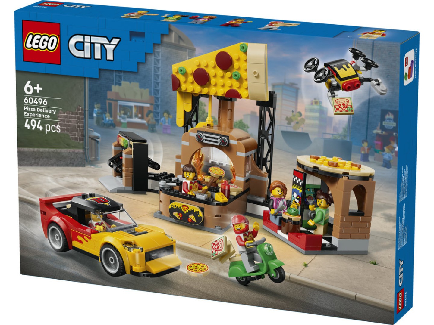 Конструктор LEGO City Доставка піци з різними транспортними засобами (60496) — фото 18
