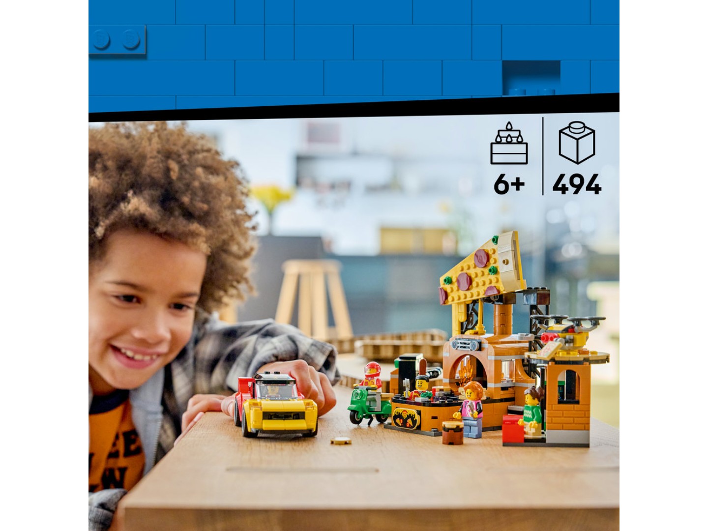 Конструктор LEGO City Доставка піци з різними транспортними засобами (60496) — фото 4