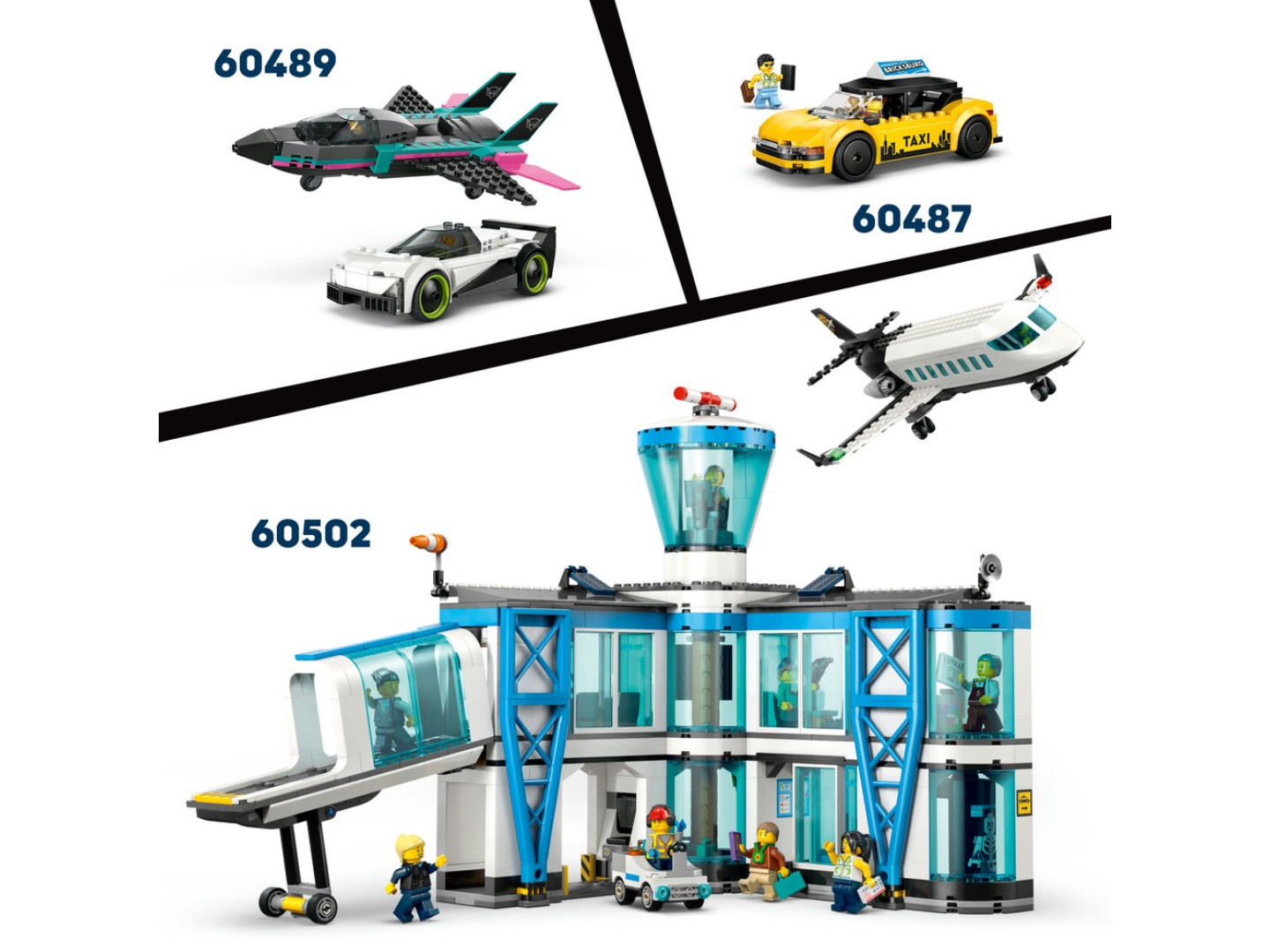Конструктор LEGO City Пожежна вантажівка в аеропорту (60499) — фото 10