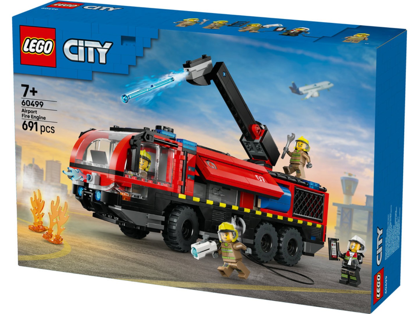 Конструктор LEGO City Пожежна вантажівка в аеропорту (60499) — фото 15