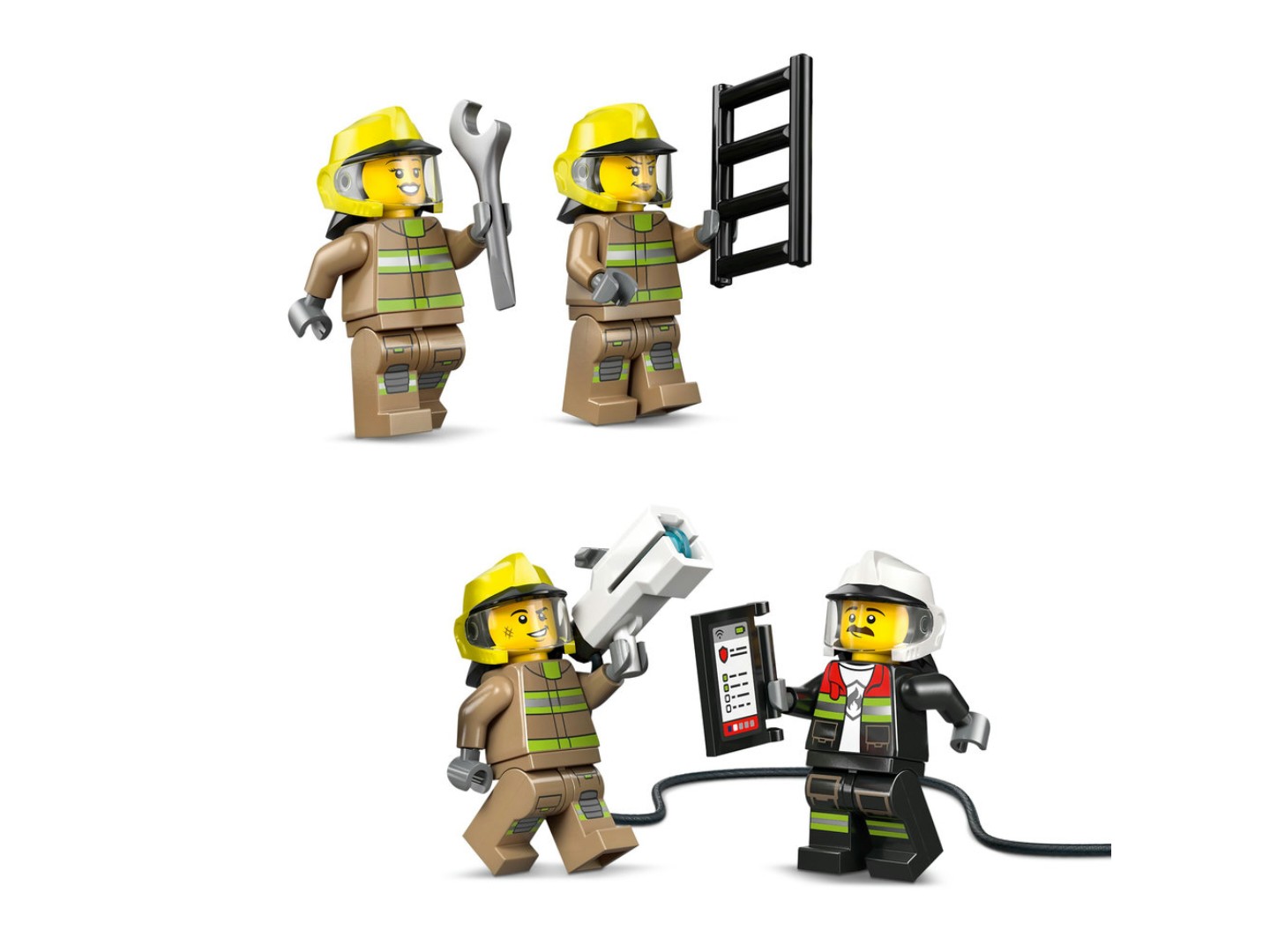 Конструктор LEGO City Пожежна вантажівка в аеропорту (60499) — фото 8