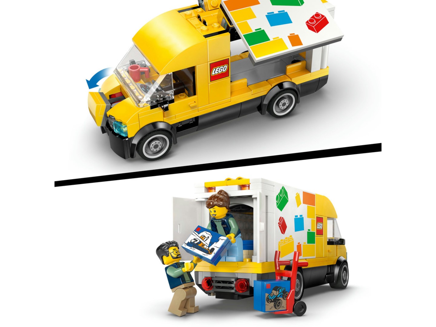 Конструктор LEGO City Фургон LEGO® (60500) — фото 6