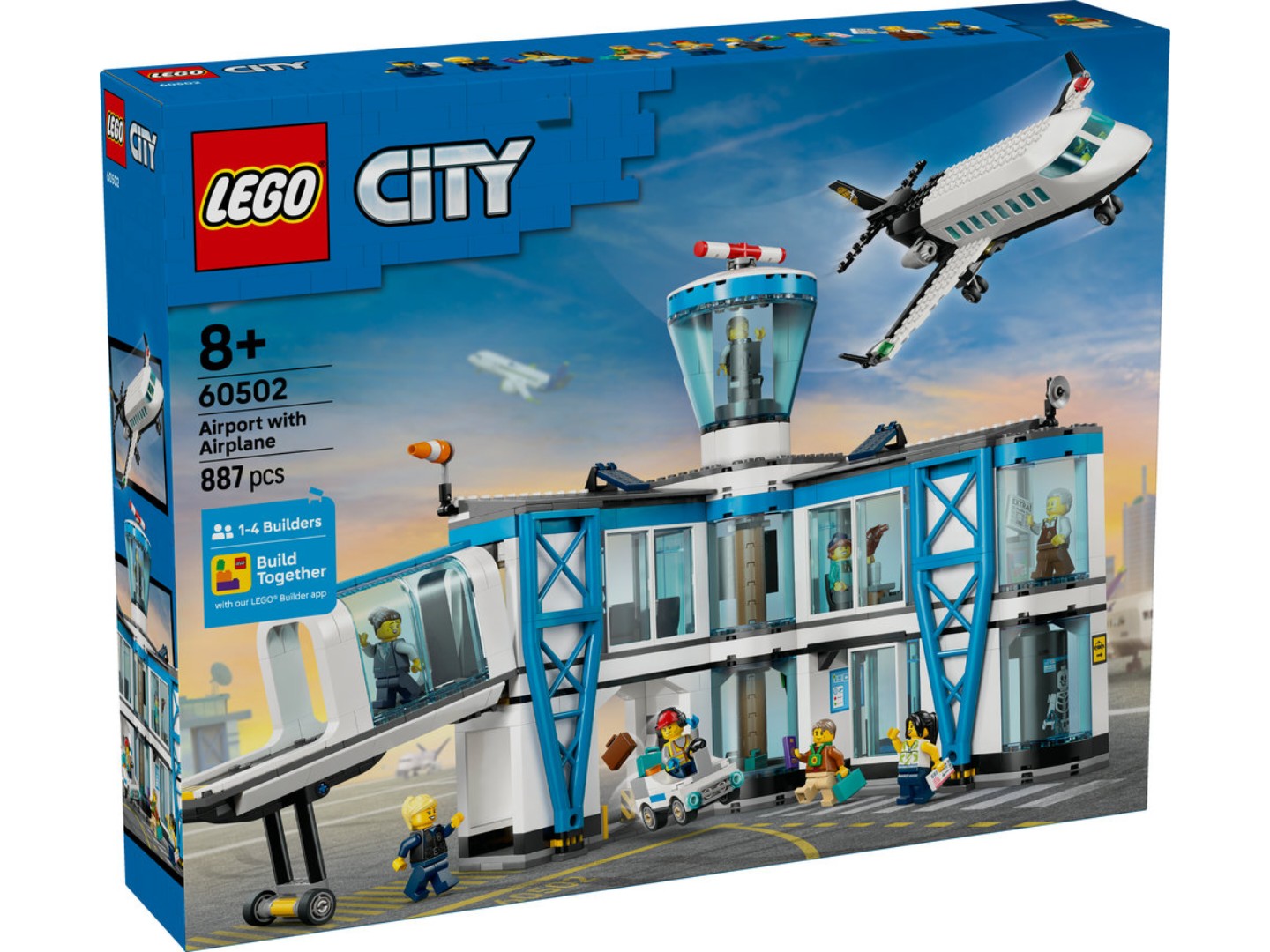 Конструктор LEGO City Аеропорт із літаком (60502) — фото 9