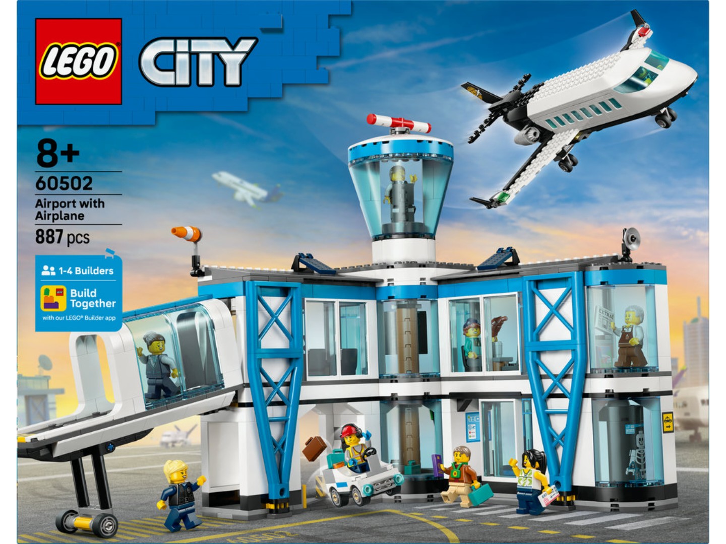Конструктор LEGO City Аеропорт із літаком (60502) — фото 10