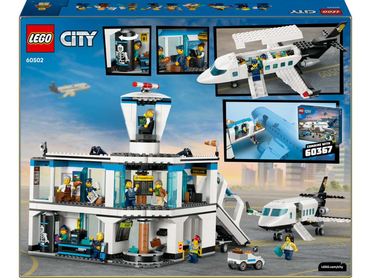 Конструктор LEGO City Аеропорт із літаком (60502) — фото 2